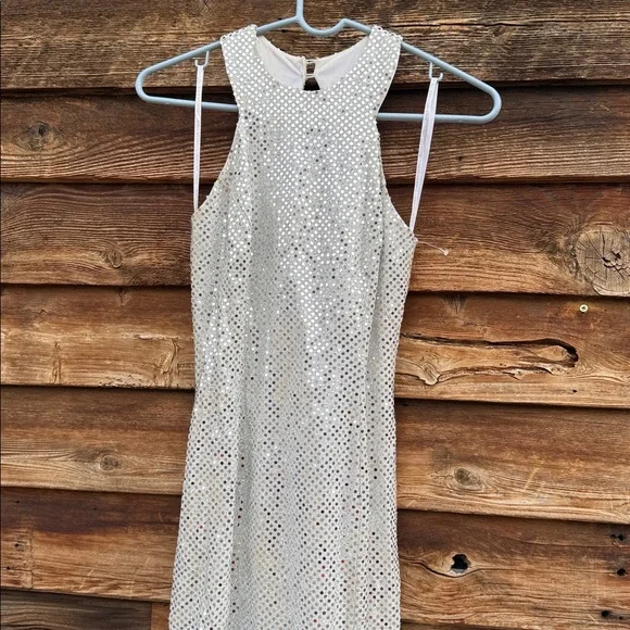Jessica Mcclintock Dresses | Vintage 70s/80s Jessica Mcclintok Silver Sequin Sleeveless Dress Formal | Color: Silver | Size: Xs | Pm-28331709's Closet Jessica Mcclintock Dresses | Vintage 70s/80s Jessica Mcclintok Silver Sequin Sleeveless Dress Formal | Color: Silver | Size: Xs | Pm-28331709's Closet